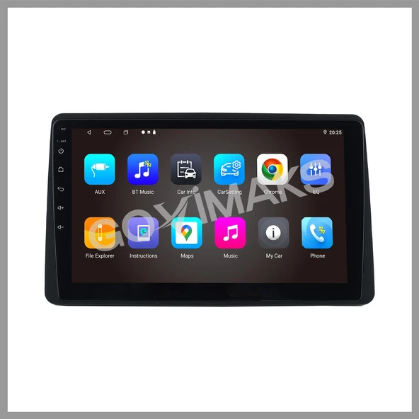 GOVİMAKS DACIA DUSTER 2018-2023 6 GB RAM 128 GB HAFIZA ANDROID MULTIMEDIA TEYP - 9
