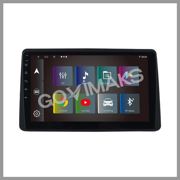 DACIA DUSTER 2018-2023 UYUMLU 4 GB RAM 64 GB HAFIZA ANDROID MULTIMEDIA TEYP - Resim 7