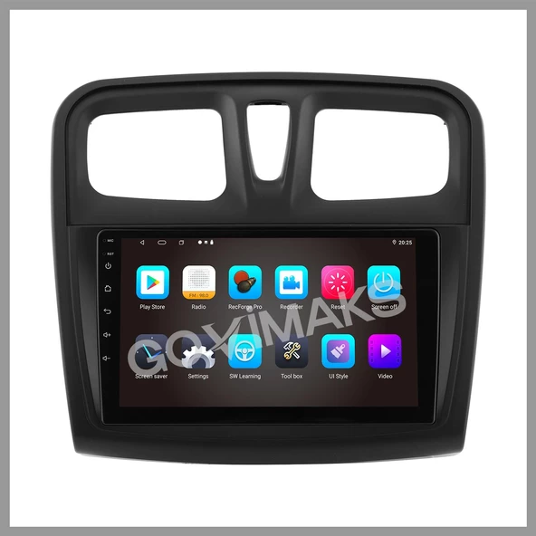 GOVİMAKS DACIA SANDERO LOGAN 2015-2018 6 GB RAM 128 GB HAFIZA ANDROID MULTIMEDIA TEYP - 3