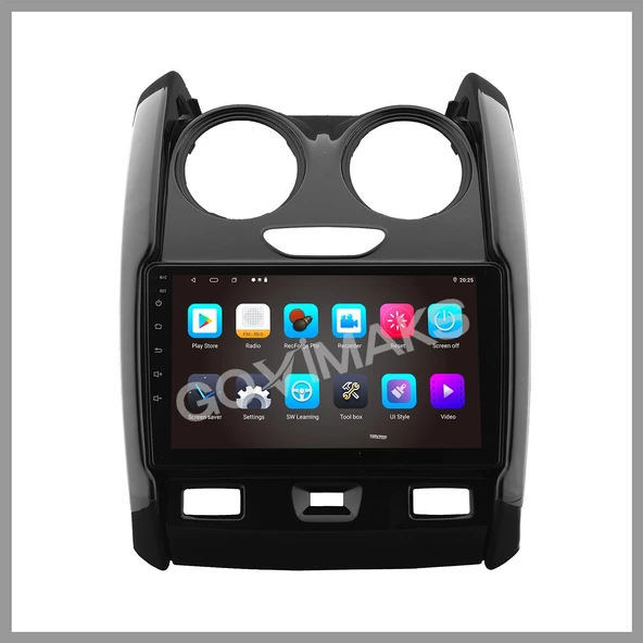 DACIA DUSTER 2014-2017 UYUMLU 2 GB RAM 32 GB HAFIZA ANDROID MULTIMEDIA TEYP ürün görseli 1