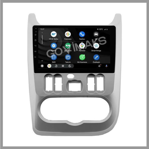 DACIA SANDERO/DUSTER 2010-2013 UYUMLU 8 GB RAM 128 GB HAFIZA ANDROID MULTIMEDIA TEYP - Resim 5