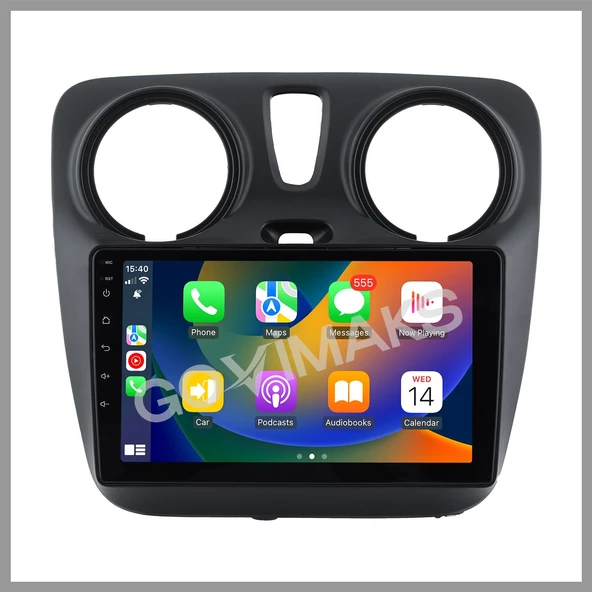 DACIA DOKKER 2013-2021 UYUMLU 2 GB RAM 32 GB HAFIZA ANDROID MULTIMEDIA TEYP ürün görseli 1