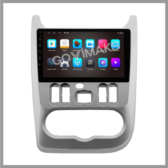 DACIA SANDERO/DUSTER 2010-2013 UYUMLU 8 GB RAM 128 GB HAFIZA ANDROID MULTIMEDIA TEYP - Resim 2