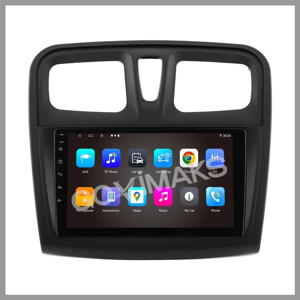 GOVİMAKS DACIA SANDERO LOGAN 2015-2018 6 GB RAM 128 GB HAFIZA ANDROID MULTIMEDIA TEYP - 4