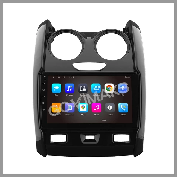 DACIA DUSTER 2014-2017 UYUMLU 8 GB RAM 128 GB HAFIZA ANDROID MULTIMEDIA TEYP - Resim 9