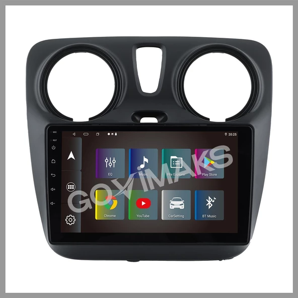 DACIA DOKKER 2013-2021 UYUMLU 6 GB RAM 128 GB HAFIZA ANDROID MULTIMEDIA TEYP - Resim 2