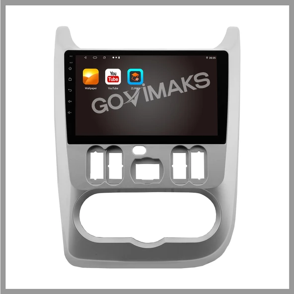 GOVİMAKS DACIA SANDERO / DUSTER  2010-2013 6 GB RAM 128 GB HAFIZA ANDROID MULTIMEDIA TEYP - 6