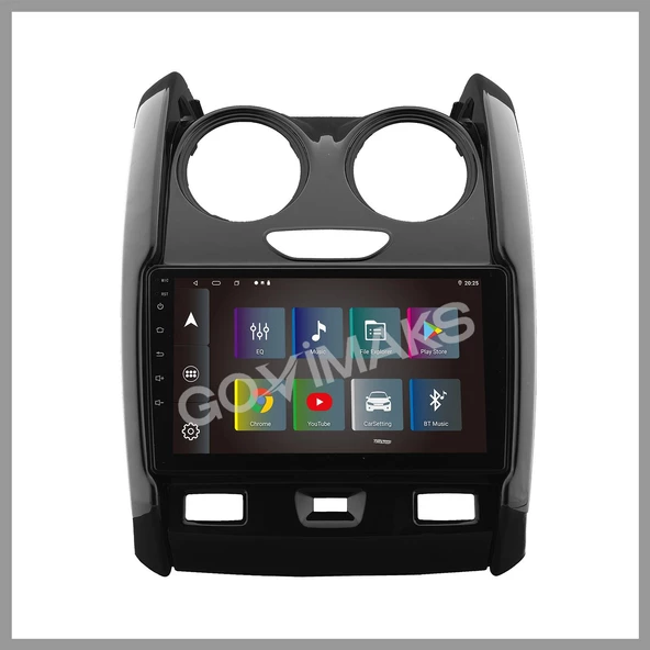 DACIA DUSTER 2014-2017 UYUMLU 8 GB RAM 128 GB HAFIZA ANDROID MULTIMEDIA TEYP - Resim 3