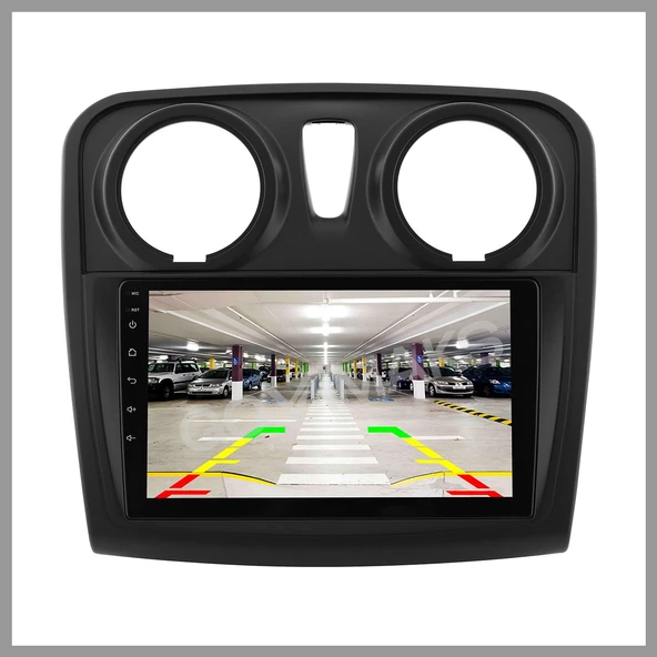 DACIA SANDERO 2013-2021 UYUMLU 4 GB RAM 64 GB HAFIZA ANDROID MULTIMEDIA TEYP - Resim 4