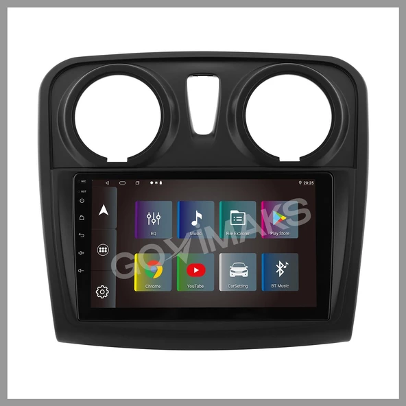 DACIA SANDERO 2013-2021 UYUMLU 6 GB RAM 128 GB HAFIZA ANDROID MULTIMEDIA TEYP - Resim 9