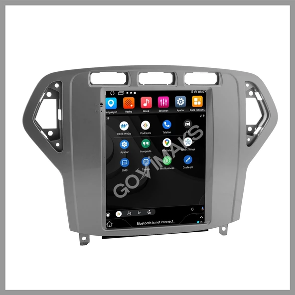 GOVİMAKS FORD MONDEO TESLA 2007-2010 8 GB RAM 128 GB HAFIZA ANDROID MULTIMEDIA TEYP - 8