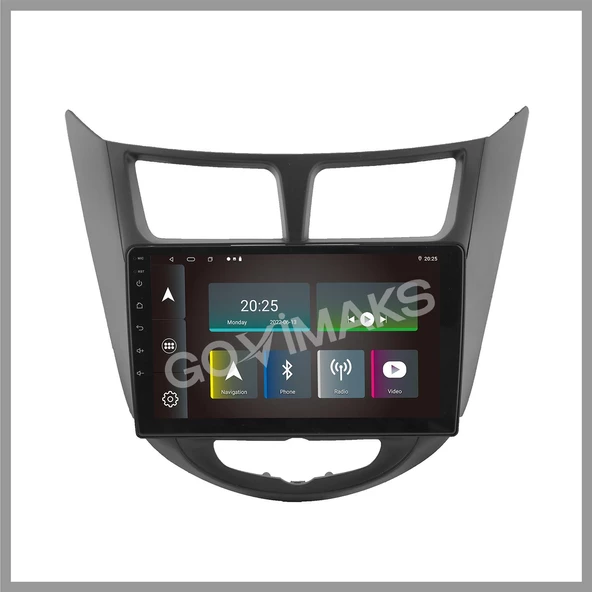 HYUNDAİ ACCENT BLUE UYUMLU SİYAH 4 GB RAM 64 GB HAFIZA ANDROID MULTIMEDIA TEYP - Resim 8