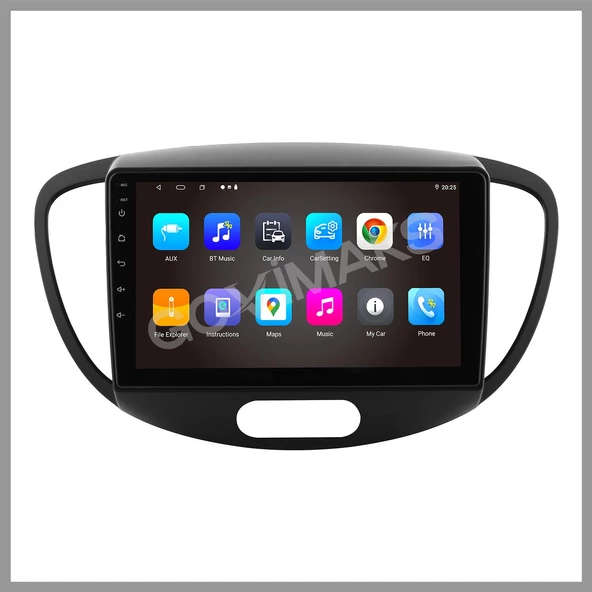 GOVİMAKS HYUNDAİ İ10 2006-2012 4 GB RAM 64 GB HAFIZA ANDROID MULTIMEDIA TEYP - 9