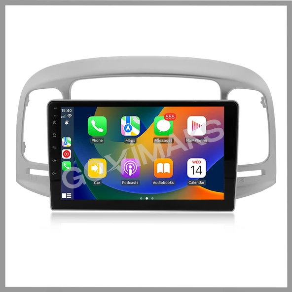 HYUNDAİ ACCENT ERA 2006-2012 UYUMLU 8 GB RAM 128 GB HAFIZA ANDROID MULTIMEDIA TEYP ürün görseli 1