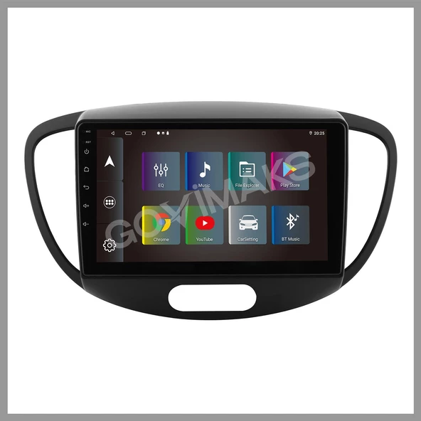 GOVİMAKS HYUNDAİ İ10 2006-2012 4 GB RAM 64 GB HAFIZA ANDROID MULTIMEDIA TEYP - 8