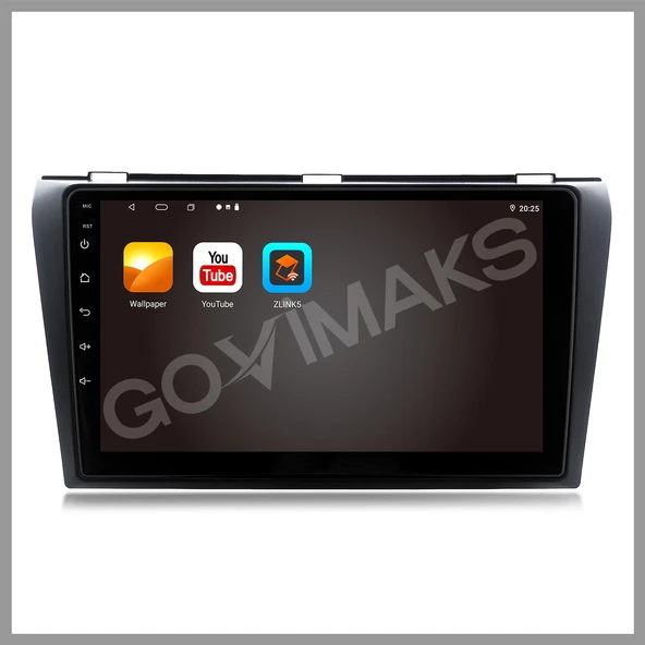 MAZDA 3 2004-2009 UYUMLU 6 GB RAM 128 GB HAFIZA ANDROID MULTIMEDIA TEYP - Resim 8