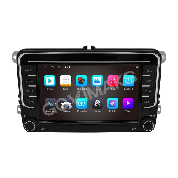 VOLKSWAGEN UYUMLU 7 INCH  2 GB RAM 32 GB HAFIZALI JETTA - PASSAT- B6-B7-CC-GOLF-TİGUAN-AMAROK-SCİROCCO-TRANSPORTER-CADDY-POLO UYUMLU OEM MULTİMEDİA - Resim 9