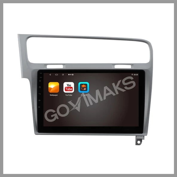 GOVİMAKS VOLKSWAGEN GOLF 7 GRİ 2 GB RAM 32 GB HAFIZA ANDROID MULTIMEDIA TEYP - 4