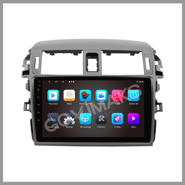 TOYOTA COROLLA 2007-2012 UYUMLU 8 GB RAM 128 HAFIZA ANDROID MULTIMEDIA TEYP - Resim 8