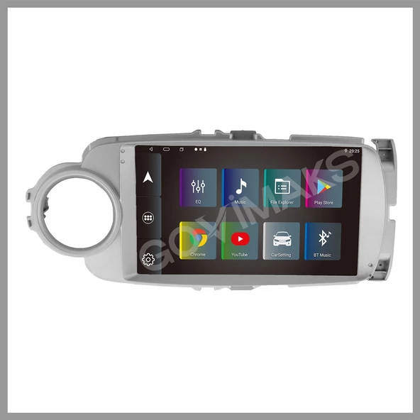 TOYOTA YARIS 2012-2019 UYUMLU GRİ 6 GB RAM 128 GB HAFIZA ANDROID MULTIMEDIA TEYP - Resim 8