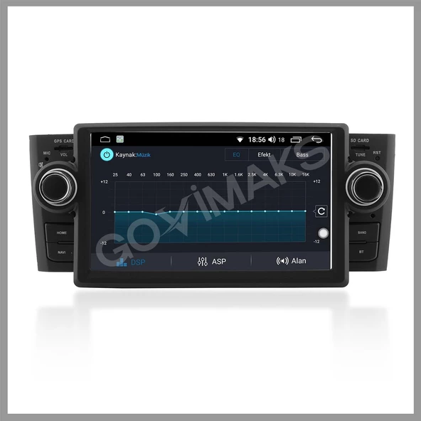 FIAT LINEA UYUMLU 7 INCH 4 GB RAM 64 GB HAFIZA ANDROID MULTIMEDIA TEYP - Resim 4