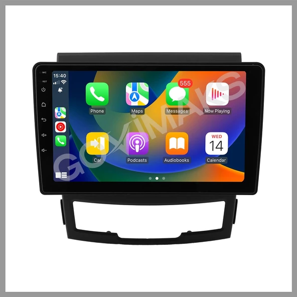 SSANGYONG KORANDO 2010-2013 UYUMLU 8GB RAM 128GB HAFIZA ANDROID MULTIMEDIA TEYP ürün görseli 1