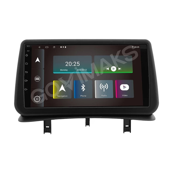 GOVİMAKS RENAULT CLIO 3 2007-2012 8 GB RAM 128 GB HAFIZA ANDROID MULTIMEDIA TEYP - 10