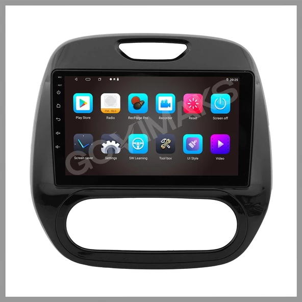 GOVİMAKS RENAULT CAPTUR MANUEL 2013-2019 8 GB RAM 128 GB HAFIZA ANDROID MULTIMEDIA TEYP - 4