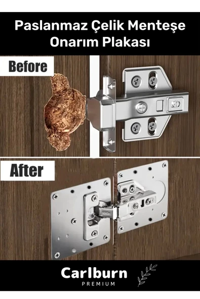 Özel Üretim Kusursuz Sabitleyici Etkili Çözüm Dayanıklı Sağlam Paslanmaz Çelik Menteşe Onarım Plaka