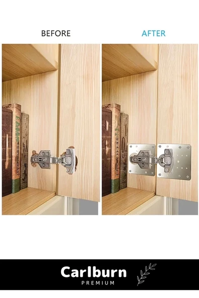 Özel Üretim Kusursuz Sabitleyici Etkili Çözüm Dayanıklı Sağlam Paslanmaz Çelik Menteşe Onarım Plaka - 4