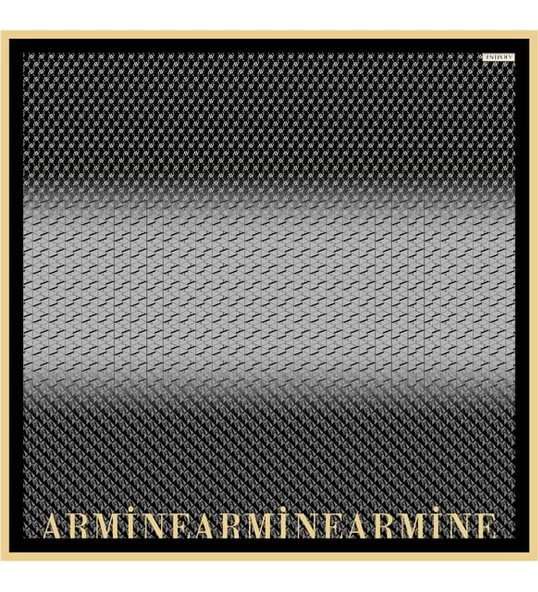 ARMİNE DJ SAF İPEK EŞARP 8661D (S)  (NOSTALJİ SURA) - 11
