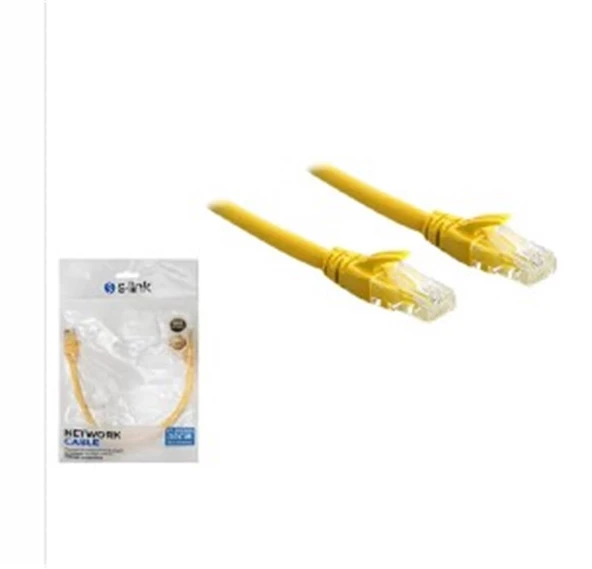 S-link SL-CAT6030YE 30cm Sarı   Utp CAT6 Kablo ürün görseli 1