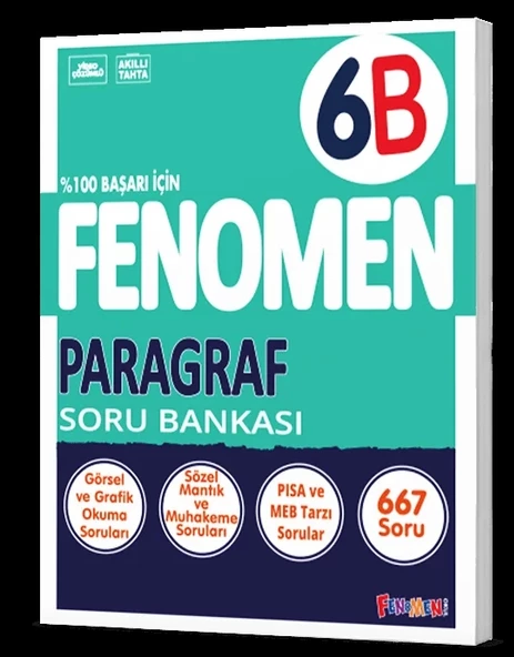 FENOMEN YAYINLARI 6 Paragraf B Soru Bankası