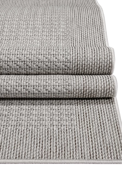 Konfor Sisalux 3093 Krem Jüt Tabanlı Modern Dokuma Kilim Sisal Hasır Halı - 2
