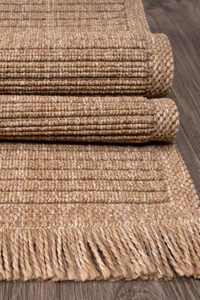 Konfor Jüt Bukle Hasır 4761 Vlora Örme Kilim Yolluk - 3