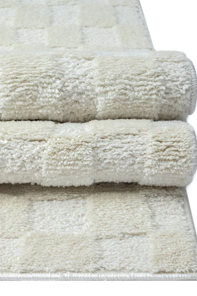 Konfor Jung 7184 Modern Dokuma Yumuşak Post Shaggy Halı - 2