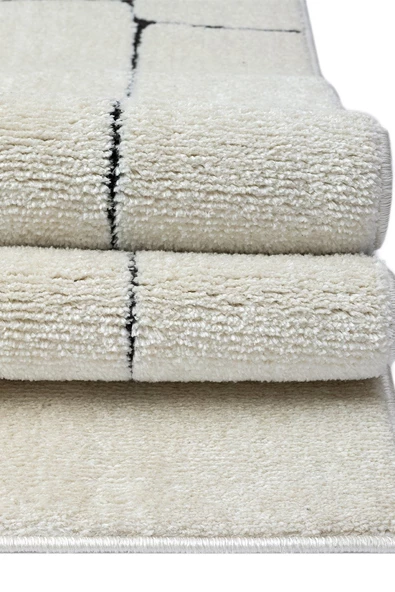 Konfor Jung 7183 Modern Dokuma Yumuşak Post Shaggy Halı - 2