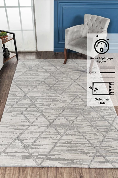 Konfor Motto 4587 Modern Dokuma Halı ürün görseli