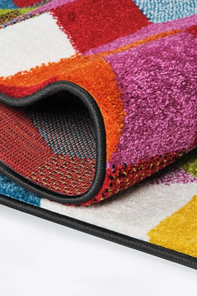 Konfor Geo Renkli Modern Dokuma Halısı 6875 - 4