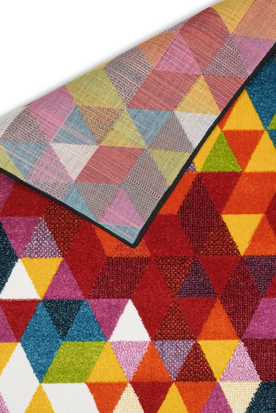 Konfor Geo Renkli Modern Dokuma Halısı 6875 - 3