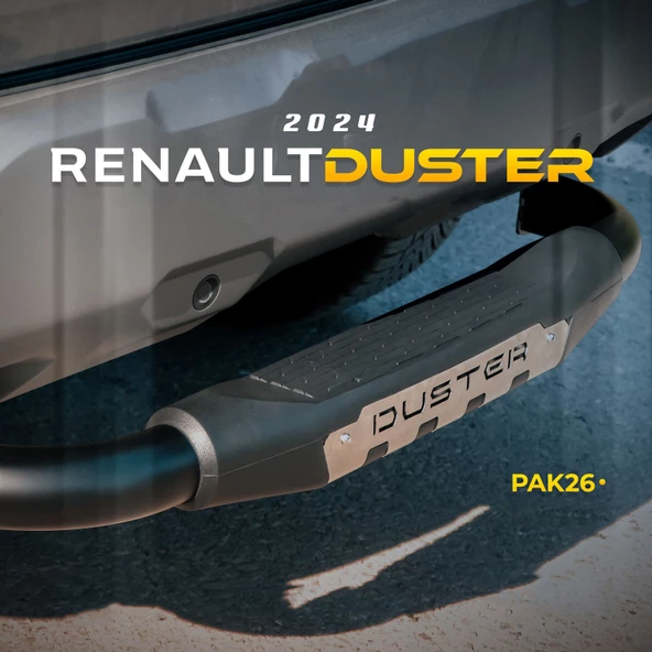 Renault Duster 2024 Model Uyumlu Arka Koruma AQM4WD PAK26 - 4