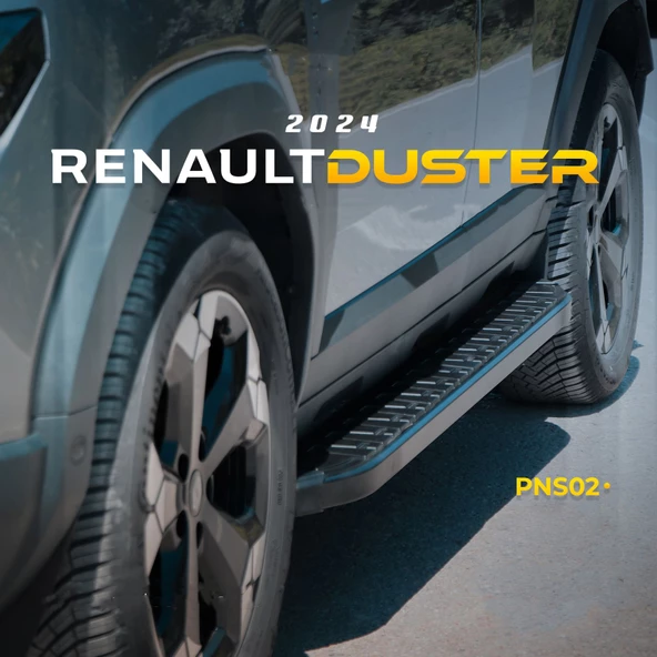 Renault Duster 2024 Model Uyumlu Yan Basamak Seti AQM4WD PNS02 - 3