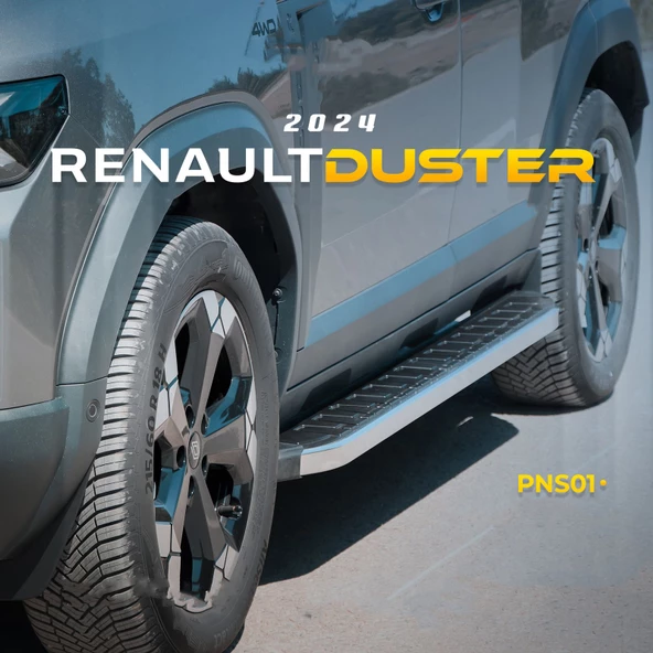 Renault Duster 2024 Model Uyumlu Yan Basamak Seti AQM4WD PNS01 - 3