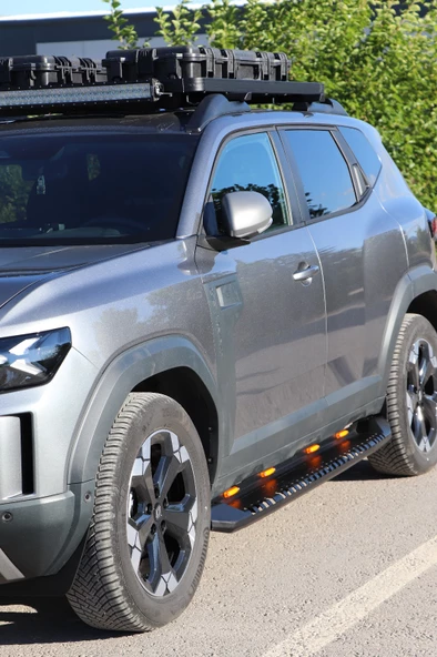 Renault Duster 2024 Model Uyumlu Off-Road Yan Basamak Seti AQM4WD S-30