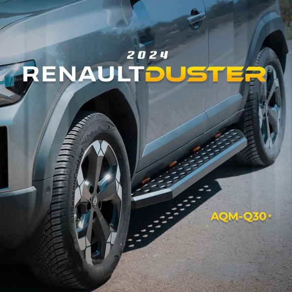 Renault Duster 2024 Model Uyumlu Off-Road Yan Basamak Seti AQM4WD Q30 - 4