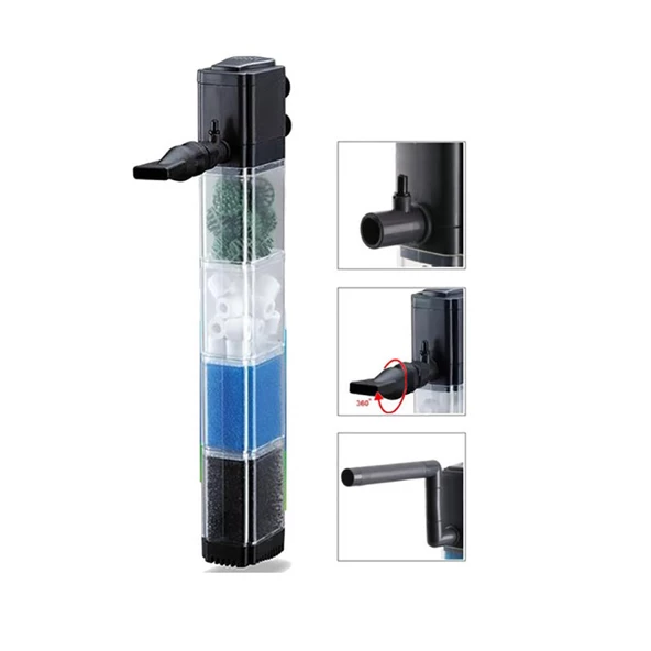 Sobo FH-1904 Akvaryum Iç Filtresi 1500 Lt/h 19W - 2