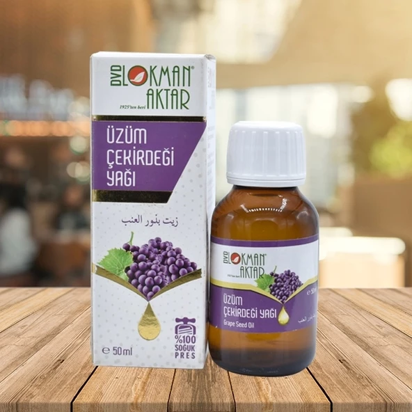 Üzüm Çekirdeği Yağı 50 Cc 1Adet, Lokman Aktar