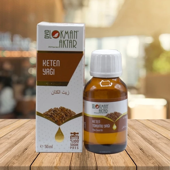 Keten Tohumu Yağı 50 Cc 1Adet, Lokman Aktar