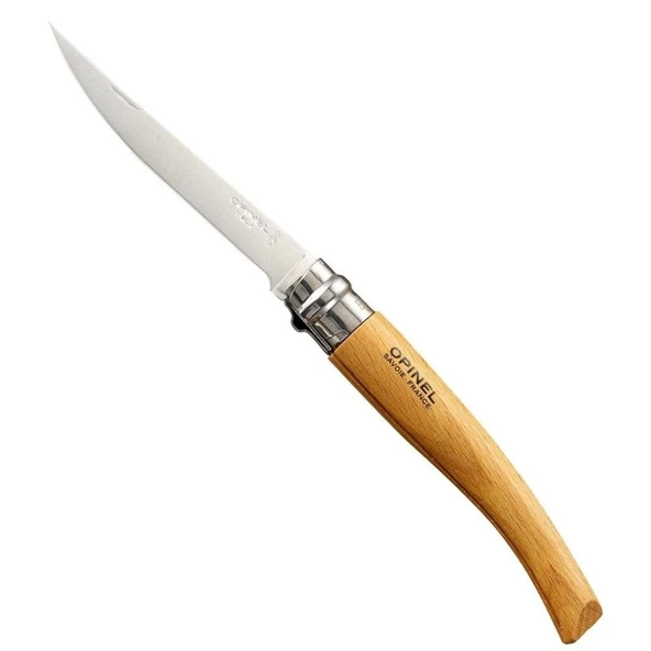 Opinel OP-000517 Inox 10 No Kayın Saplı Fleto Paslanmaz Çelik Çakı