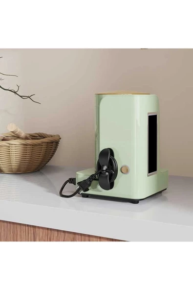 Yapışkanlı Airfryer Kablo Düzenleyici Çok Amaçlı Kablo Tutucu Kablo Toparlayıcı SİYAH  (2 ADET) - 5